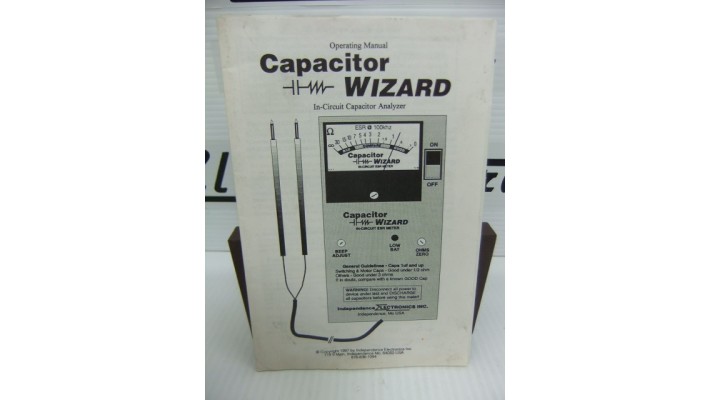 Capacitor Wizard manual  .